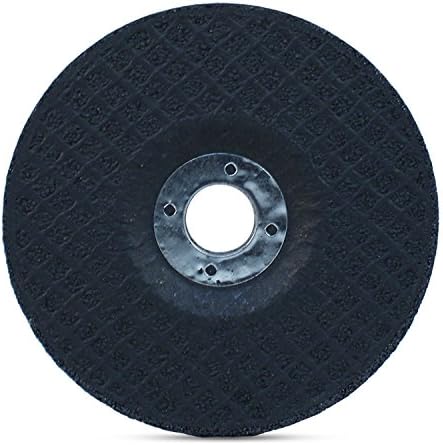 BHA Depressed Center Metal Grinding Wheels for Angle Grinders, 4” x 1/4” x 5/8” - 5 Pack