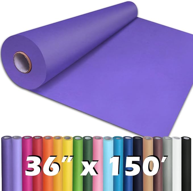 PerkHomy Purple Kraft Paper Roll 36" x 1 by PerkHomy