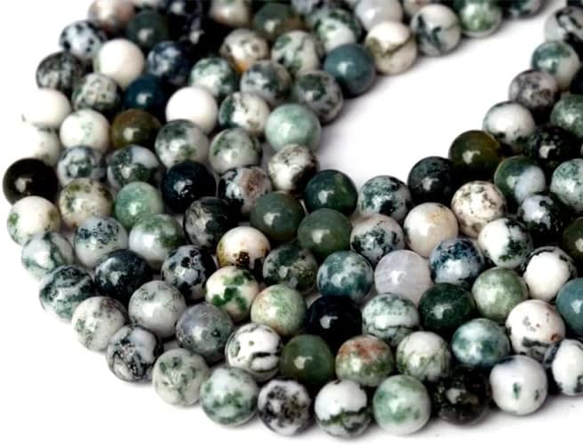 Zenkeeper 116 Pcs Moss Agate Beads - Image 2