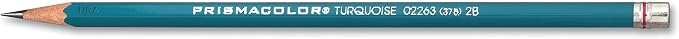 Prismacolor Premier Turquoise Graphite Sketching Pencils, Medium Leads - Image 7