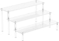 Acrylic Display Risers, 3 Tier Perfume Organizer, Dessert Shelves by Aredpoook