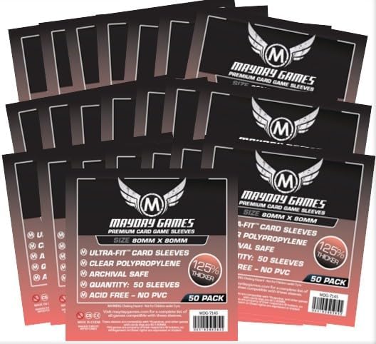 Mayday Games The 7th Citadel -Premium Compatible Card Sleeve Bundle by MAYDAYGAMES