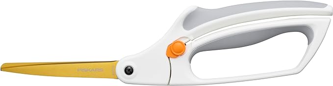 Fiskars Easy Action Titanium Scissors, Spring-Assisted Craft Scissors by Unknown