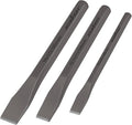 HORUSDY 3-Piece Heavy-Duty Cold Chisel Set, 3/8", 1/2", 5/8" Metal Chisels, Drop-Forged Cr-V Steel for Woodworking, Metalworking, Masonry & Carpentry