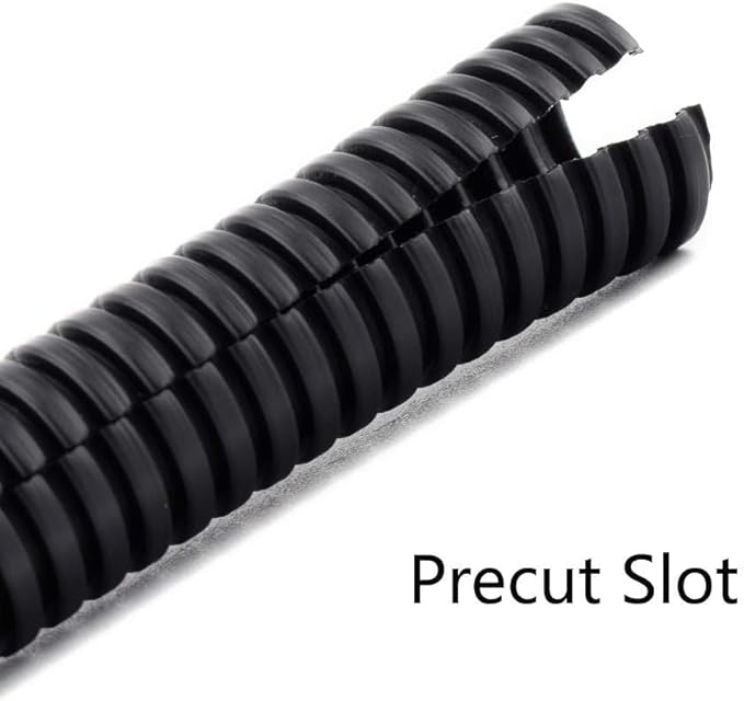 ZhiYo 50FT 3/4” Wire Loom Split Tubing Auto Wire Conduit Flexible Cover | High - Image 5