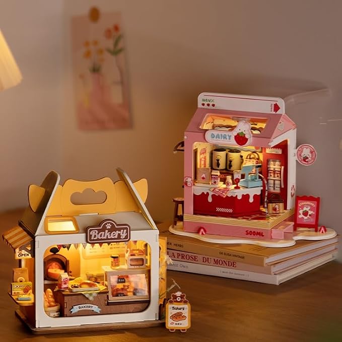 DIY Mini House Building Teddy Miniature Kit Breadbox, Miniverse Lifestyle - Image 7