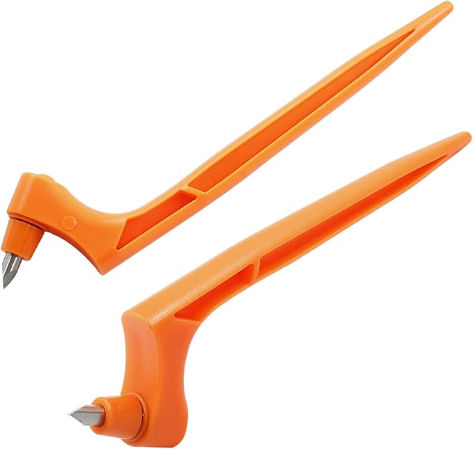 Orange Craft Cutting Tools Pen | 3 Different 360 Degree Rotating Blades - Image 6