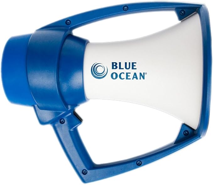 Blue Ocean Rugged Megaphone