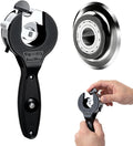 Ratcheting Tubing Cutter, Adjustable Ratchet Type Pipe Cutter 1/4" To 7/8", Ratcheting Pipe Cutter for Copper Aluminum Iron Stainless Steel Conduit Plumbing, PVC, Soft Metals (5/16" to 1-1/8")