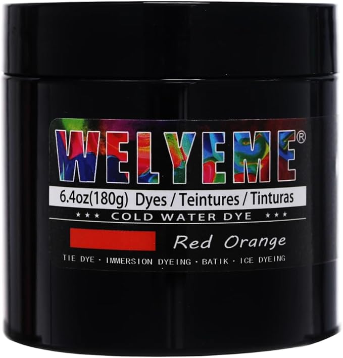 Cold Water Dye, Tie Dye Powder, Fabric Dye Powder by WELYEME