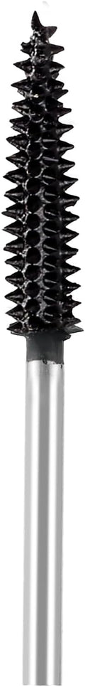 CAELUM 1 Pcs Small Taper Rotary Burr Kit, 1/8" Shaft, Very Coarse - Woodworking Attachment for Dremel, Foredom, DeWalt, Milwaukee Tools, Carving Burrs for Carving Engraving in Wood, Rubber, Plastic