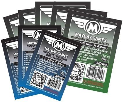 Mayday Games Nemesis: Lockdown -Premium Compatible Card Sleeve Bundle by MAYDAYGAMES