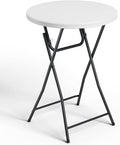 Folding Table, 32 Inch Foldable Cocktail Bar, High Top Round Folding Tables No by FoldingFurniture