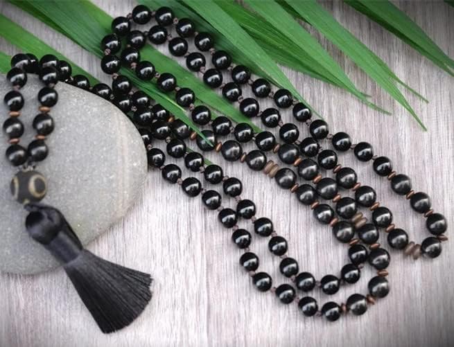 Zenkeeper 108 Pcs Black Onyx Beads - Image 3