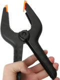 8 Pack 9 Inch Heavy Duty Plastic Nylon Spring Clamp EXTRA LARGE Clip Tips For Photography Background Plate
