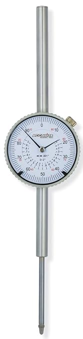 Accusize Industrial Tools 0-2'' by 0.0005'' Dial Indicators, P900-S112