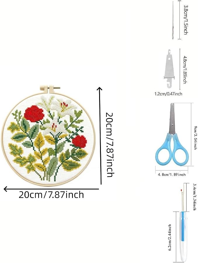 LSLFQYQSK Beginners Embroidery Kits - Image 3