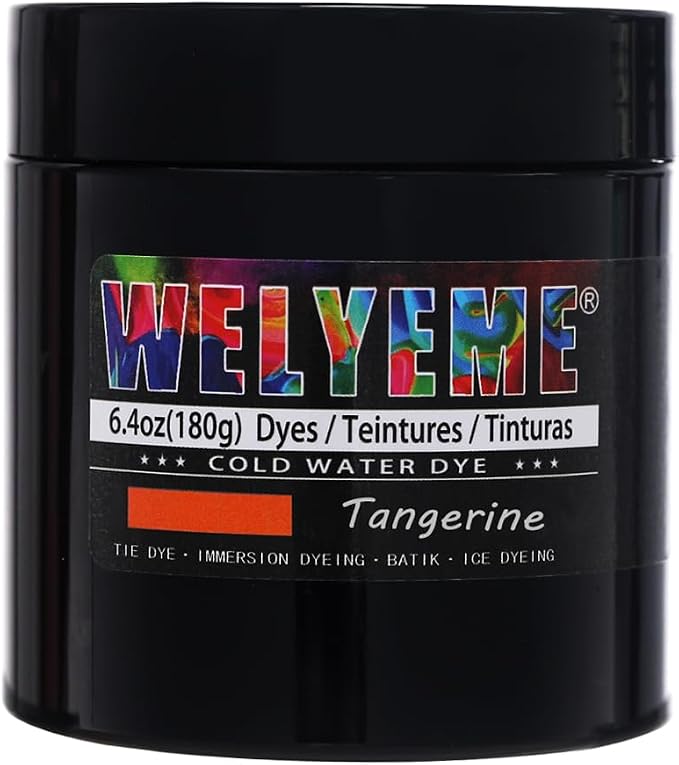 Cold Water Dye, Tie Dye Powder, Fabric Dye Powder by WELYEME