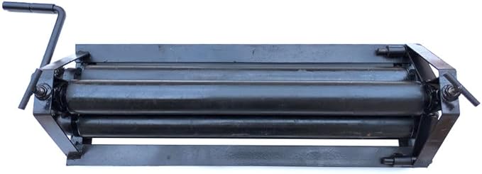 Metal Roller, Slip Roller, Slip Roll Machine, 23.5 Inch Forming Width, with A Removable Rollers,Slip Rolling Bending Machine, for Aluminum Alloy Sheet Low Carbon Steel Copper Sheet