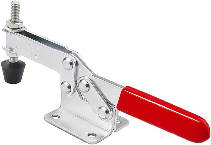 4 Pack Toggle Clamps Latch Vertical Quick-Release Toggle Clamp Antislip Holding Capacity 220 lbs Tool GH-201C