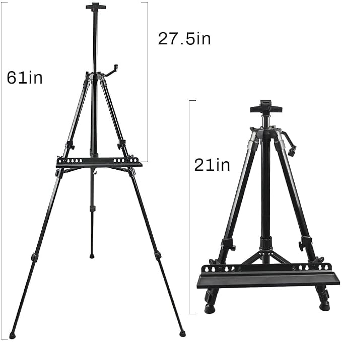 RRFTOK 21-61 Inch Adjustable Art Easel Stand - Image 7