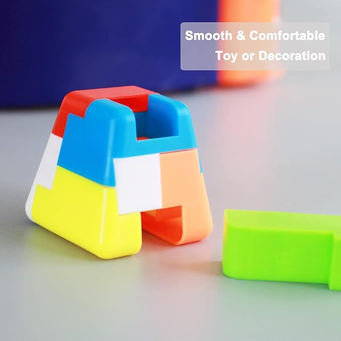 16 Pack Brain Teasers Puzzles for Kids & Adults, Brain Teasers Metal IQ Toys - Image 6