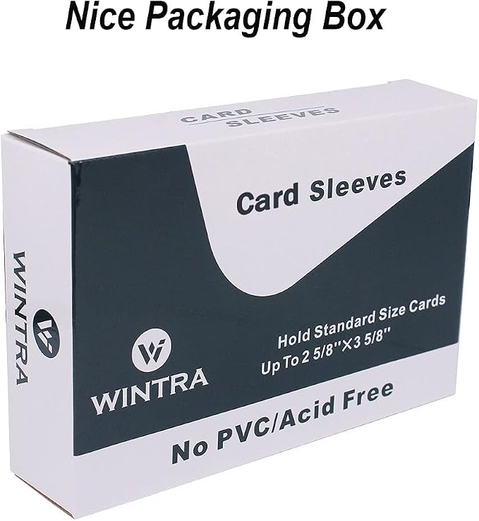 2000 Count Penny Card Sleeves, 2-5/8 x 3-5/8'' Soft Protective Inner Sleeves - Image 6