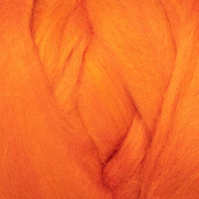 Colored Natural Wool roving Chunky Thick 1 lb. Best Wool - Image 4