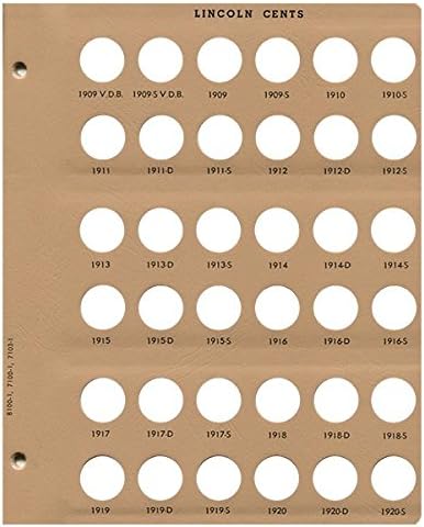 Dansco US Lincoln Cent Coin Album Two Volume Set 1909 – Date #7100 & #7104 - Image 3