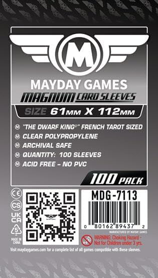 Mayday Games Courtisans -Standard Compatible Card Sleeve Bundle - Image 4