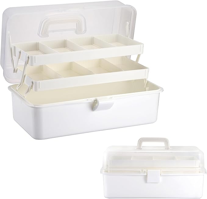 Tackle Box, 16-Inch Extra Large Art Storage Box by BTSKY