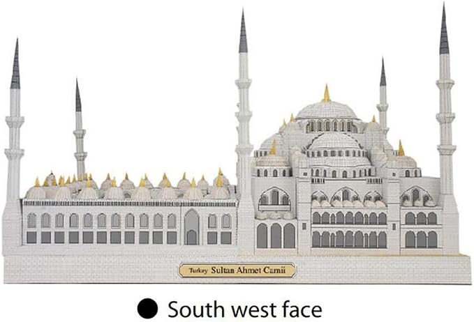 Istanbul Blue Mosque DIY Paper Model Kit - Image 5