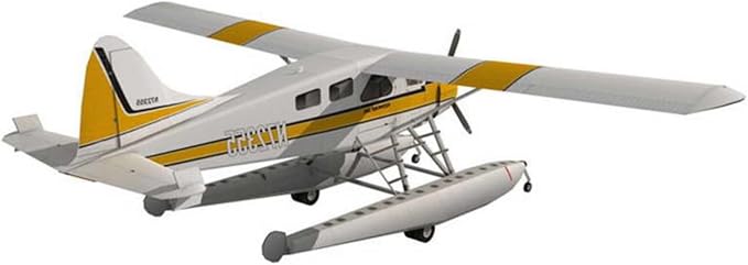 1:32 CAN DHC-2 Beaver Float Seaplane 3D Paper Model Simulation Aircraft Model by Unknown