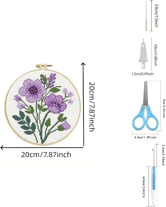 LSLFQYQSK Beginners Embroidery Kits - Image 3