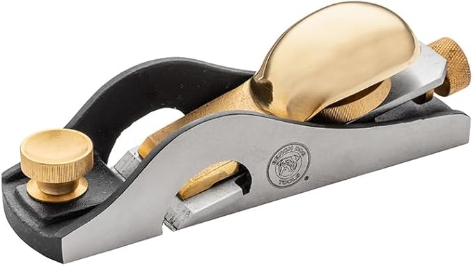 Bench Dog Rabbeting Block Plane – Durable Smoothing Plane w/Full-Width Blade – Wood Planer Hand Tool for Precise End Grain Cuts – Ideal Wood Cutting Tool for Small Rabbets Or Trimming Tenons
