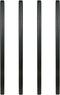 GeilSpace 1" × 36" Pre-Cut Black Metal Pipe, Industrial Steel Fits Standard One Inch Black Threaded Pipes and Fittings - Vintage DIY Industrial Shelving (1" × 36")