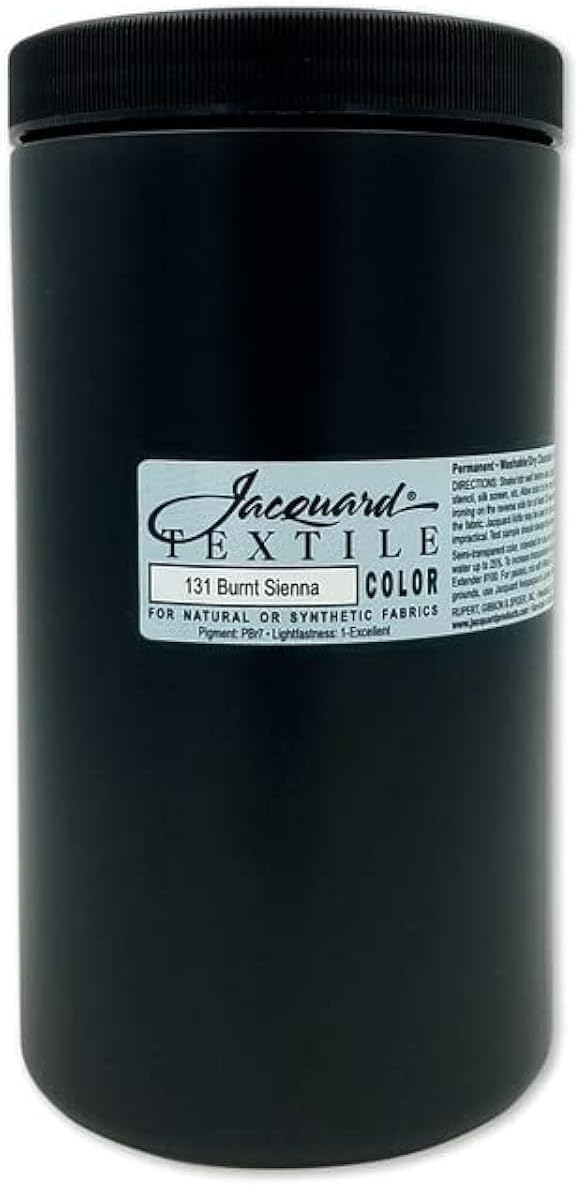 Jacquard Textile Color Burnt Sienna by Jacquard