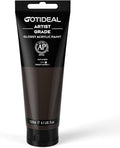 GOTIDEAL Acrylic Paint Raw Umber Tubes Non Toxic Non Fading, Rich Pigments by GOTIDEAL