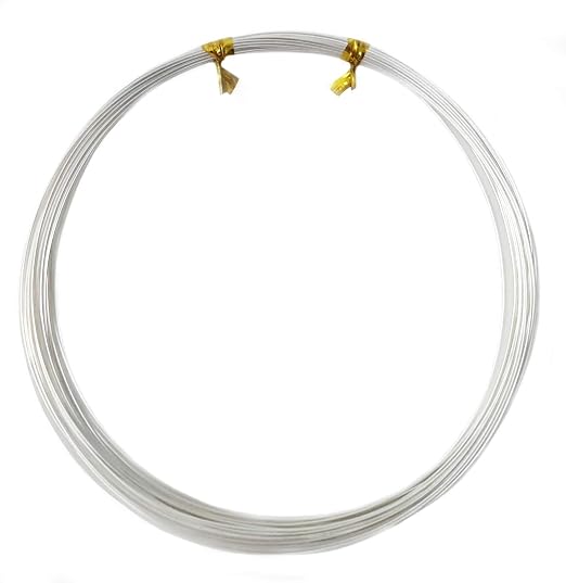 CRAFT WIRE 26 Gauge, 925 Sterling Silver Wire Half Hard Made in USA - 15FT | - Image 4