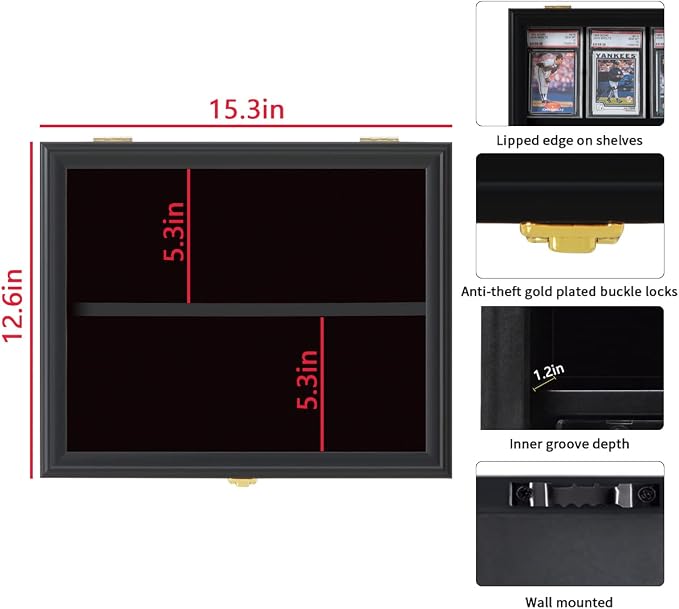 Verani Baseball Sports Card Display Case - Image 2