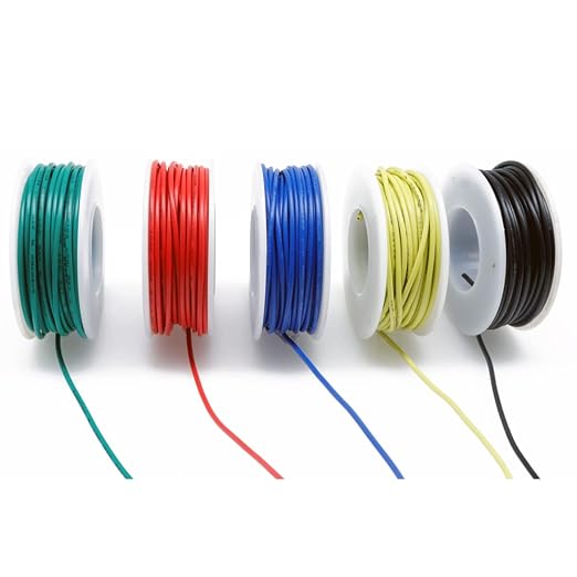 Treedix 23ft 22awg Solid Wire Jumper Wires Hookup Stranded Wires Kit Tinned - Image 3