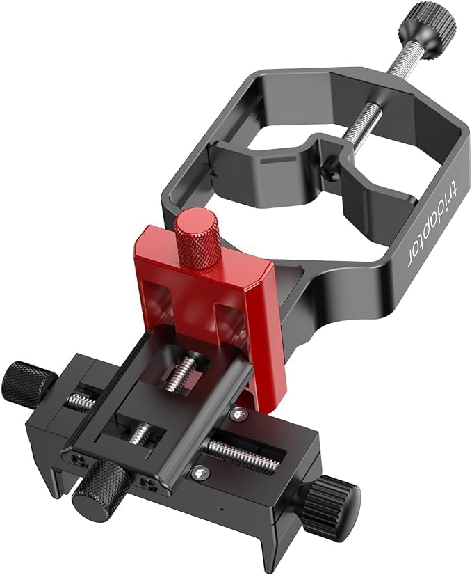 tridaptor - Universal Digiscoping Adapter | High-Precision Phone to Telescope by MOVESHOOTMOVE