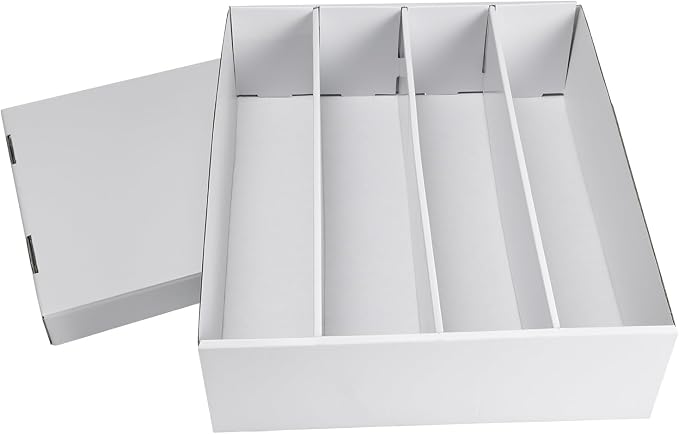 RLAVBL 1 Pack 3600 Count Trading Card Storage Box, Cardboard Card Boxes by RLAVBL