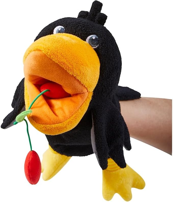 HABA Theo the Raven Hand Puppet - Image 2