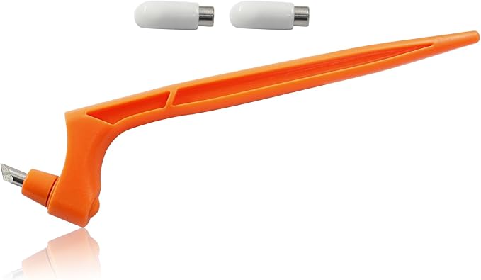 Orange Craft Cutting Tools Pen | 3 Different 360 Degree Rotating Blades - Image 5
