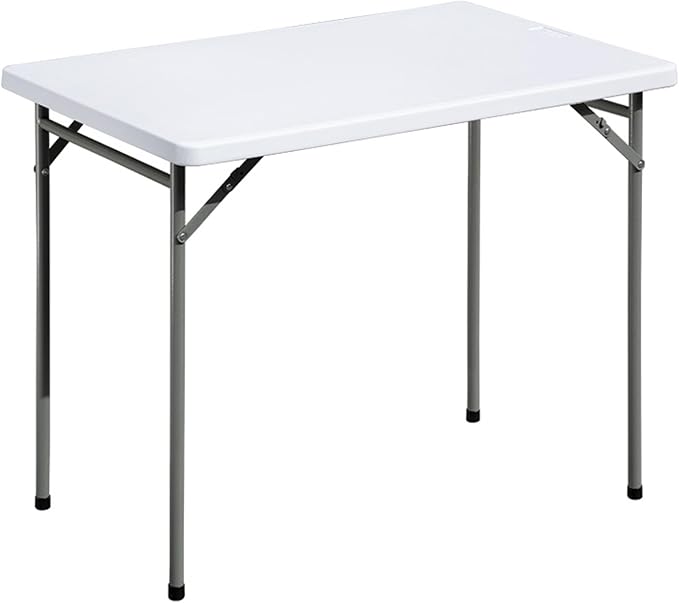 Folding Table 3ft Rectangular All-Occasion Plastic Folding Event Table by OutdoorOasisFurniture