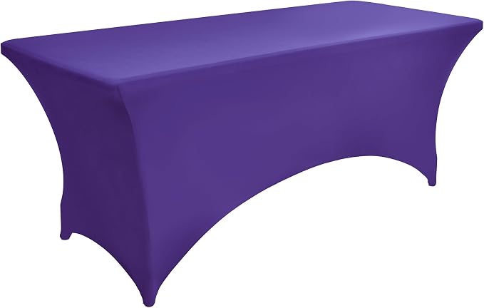 2-Pack 6ft Spandex Table Covers - Image 8
