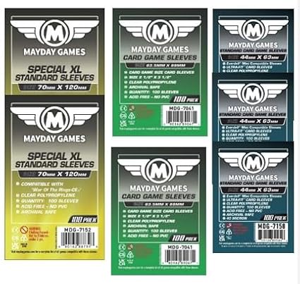 Western Legends Stories Standard Compatible Card Sleeve Bundle by MAYDAYGAMES
