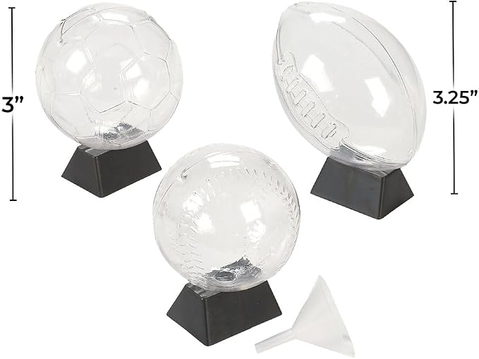 Fun Express Sports Sand Art Bottles - Image 2