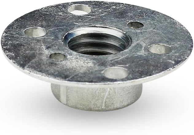BHA Angle Grinder Ribbed Backing Pad for Resin Fiber Disc, 5" x 5/8"-11